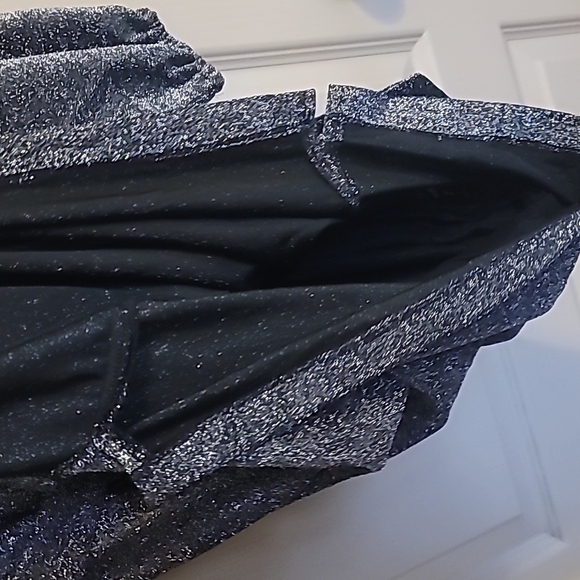 Gibson Look small silver glitter long sleeve dress NWT! - Picture 4 of 6